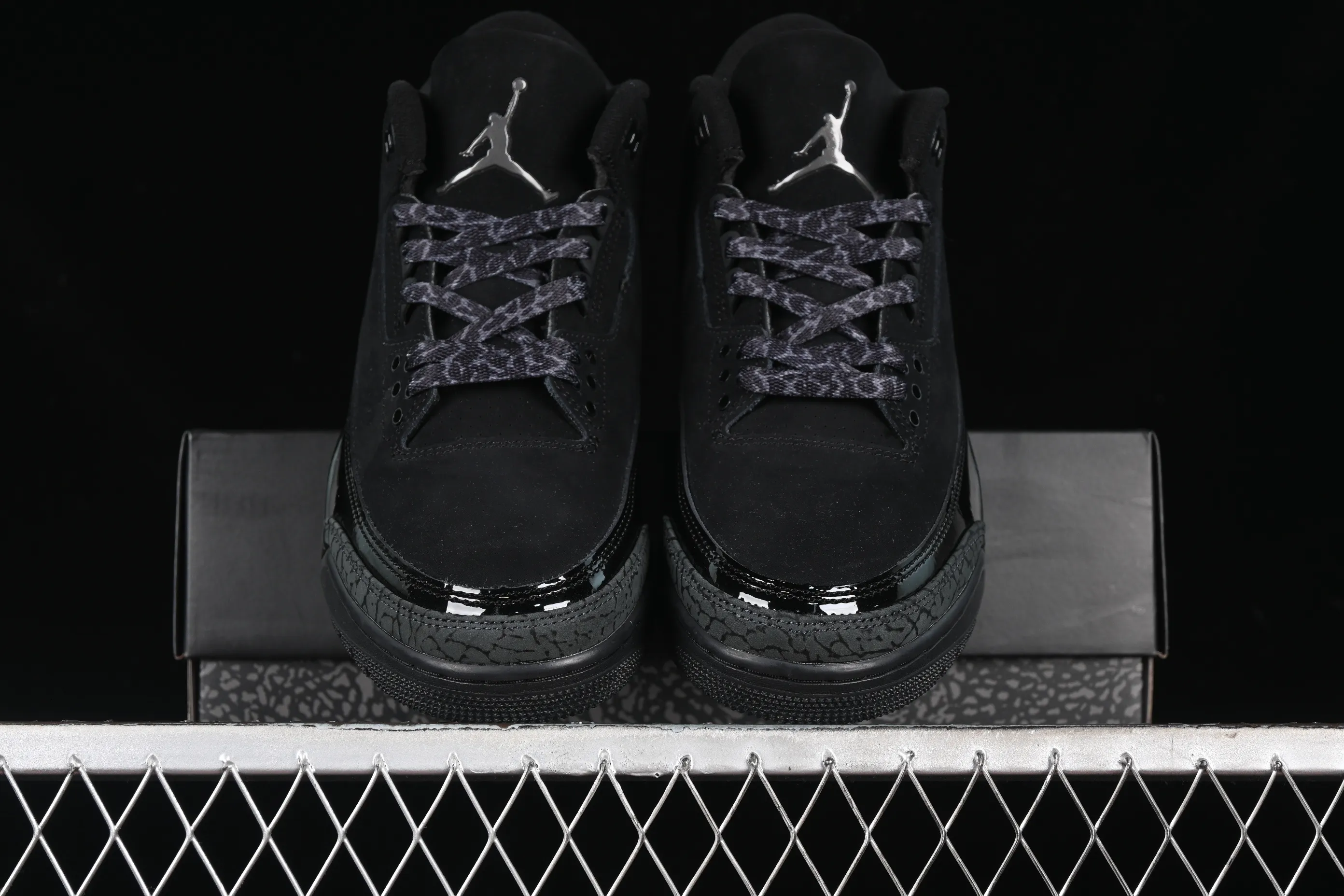 All categories Air Jordan Jordan series basketball shoes Air Jordan 3 OG version Air Jordan 3 Retro AJ3 Joe 3 midnight black retro basketball shoes CT8532-001